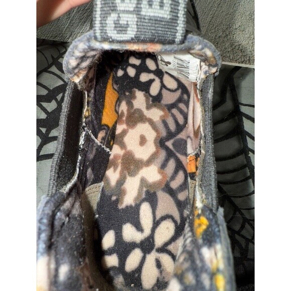 Georgia Boot Patent Leather Black W/ Gold Shimmer Romeo Shoes GB00138 Womens 7.5 - Picture 7 of 10